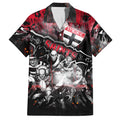 Step Into Horror Domain Saints Football Hawaiian Shirt Halloween Horror Movie Characters - Aussie Hoodie