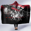 Step Into Horror Domain Saints Football Hooded Blanket Halloween Horror Movie Characters - Aussie Hoodie
