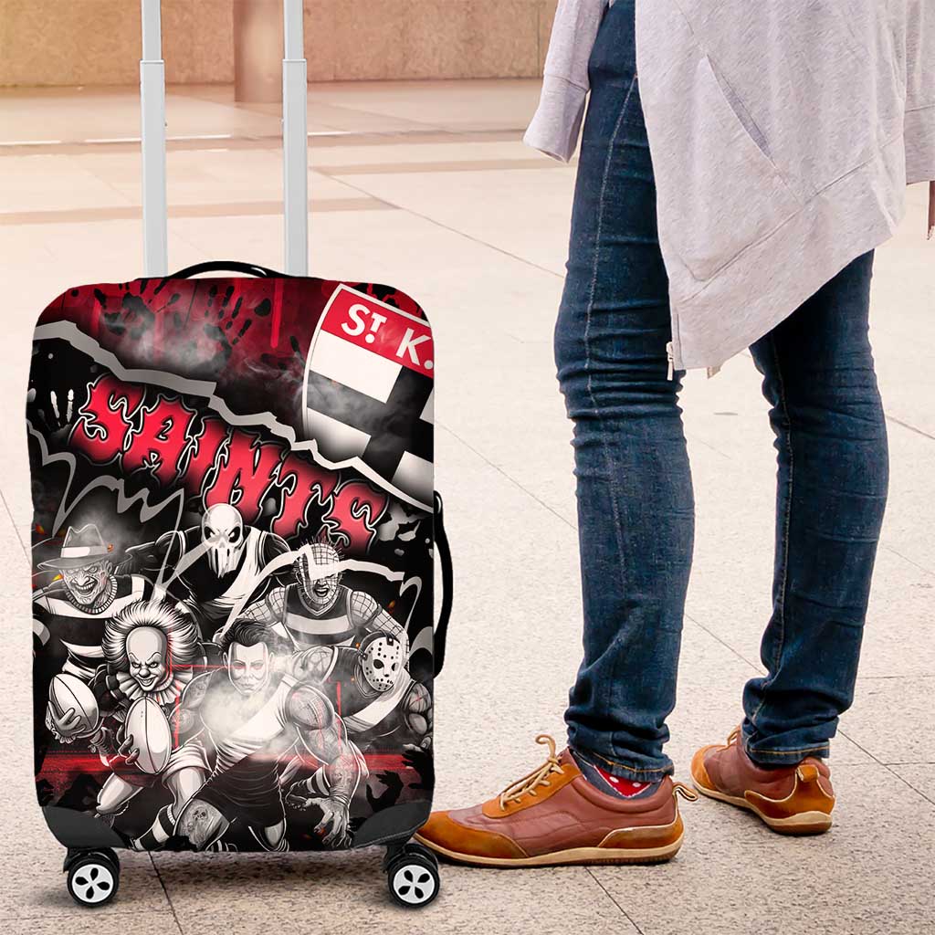 Step Into Horror Domain Saints Football Luggage Cover Halloween Horror Movie Characters - Aussie Hoodie