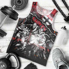 Step Into Horror Domain Saints Football Men Tank Top Halloween Horror Movie Characters - Aussie Hoodie