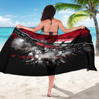 Step Into Horror Domain Saints Football Sarong Halloween Horror Movie Characters - Aussie Hoodie