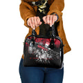 Step Into Horror Domain Saints Football Shoulder Handbag Halloween Horror Movie Characters - Aussie Hoodie