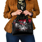 Step Into Horror Domain Saints Football Shoulder Handbag Halloween Horror Movie Characters - Aussie Hoodie
