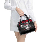 Step Into Horror Domain Saints Football Shoulder Handbag Halloween Horror Movie Characters - Aussie Hoodie