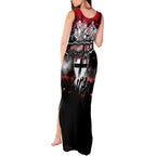 Step Into Horror Domain Saints Football Tank Maxi Dress Halloween Horror Movie Characters - Aussie Hoodie