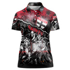 Step Into Horror Domain Saints Football Women Polo Shirt Halloween Horror Movie Characters - Aussie Hoodie