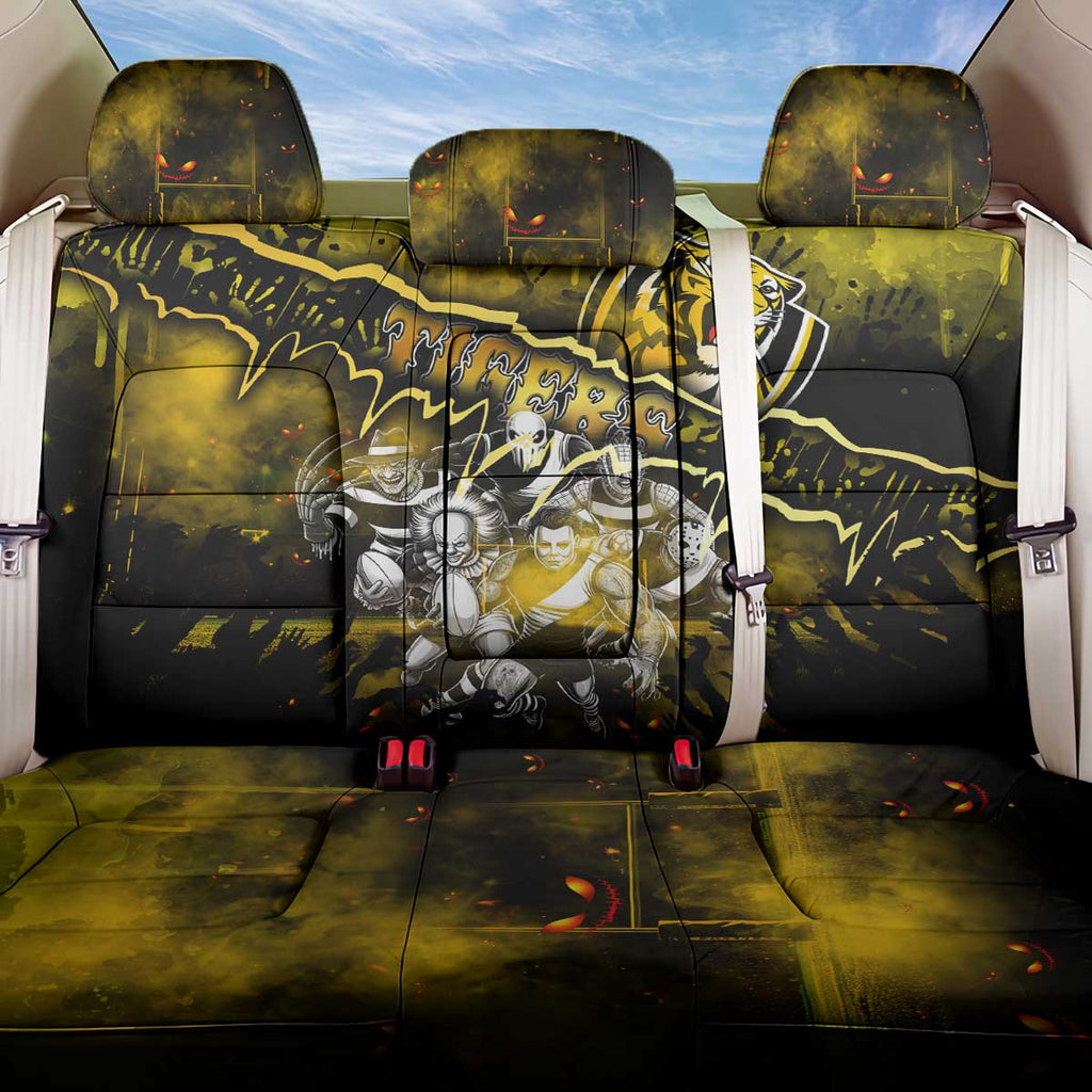 Step Into Horror Domain Tiger Football Back Car Seat Cover Halloween Horror Movie Characters - Aussie Hoodie