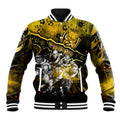 Step Into Horror Domain Tiger Football Baseball Jacket Halloween Horror Movie Characters - Aussie Hoodie