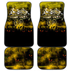 Step Into Horror Domain Tiger Football Car Mats Halloween Horror Movie Characters - Aussie Hoodie