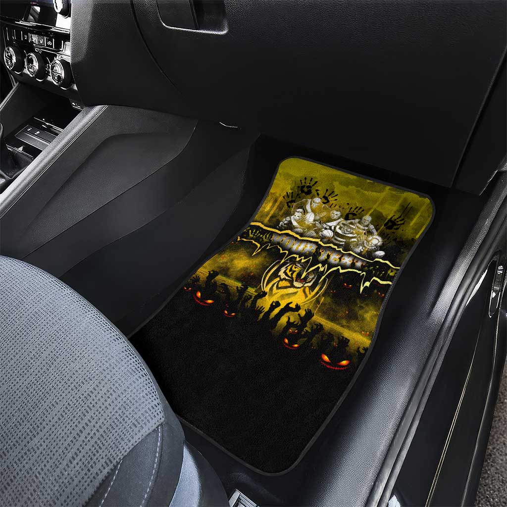 Step Into Horror Domain Tiger Football Car Mats Halloween Horror Movie Characters - Aussie Hoodie