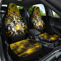 Step Into Horror Domain Tiger Football Car Seat Cover Halloween Horror Movie Characters - Aussie Hoodie