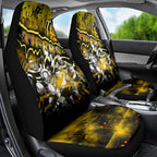 Step Into Horror Domain Tiger Football Car Seat Cover Halloween Horror Movie Characters - Aussie Hoodie