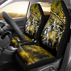 Step Into Horror Domain Tiger Football Car Seat Cover Halloween Horror Movie Characters - Aussie Hoodie