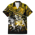 Step Into Horror Domain Tiger Football Family Matching Mermaid Dress and Hawaiian Shirt Halloween Horror Movie Characters - Aussie Hoodie