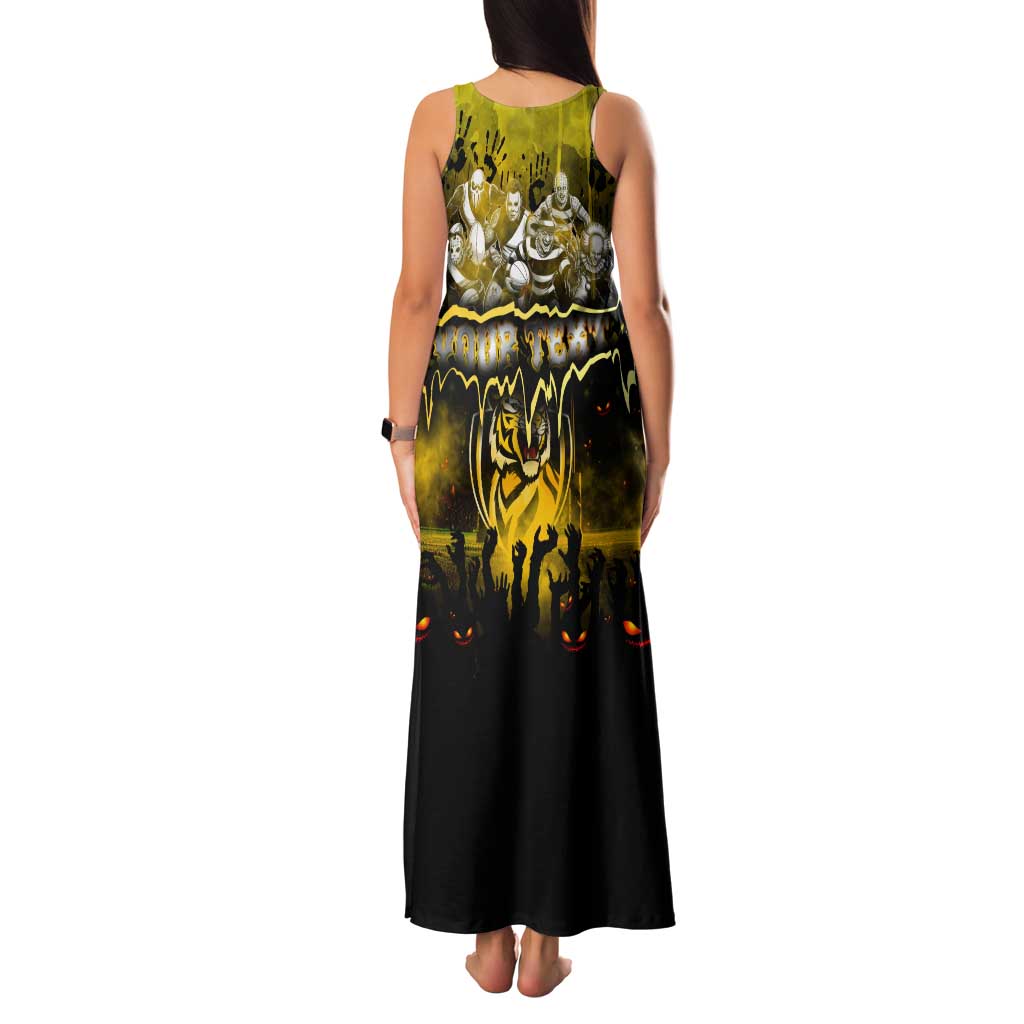 Step Into Horror Domain Tiger Football Family Matching Tank Maxi Dress and Hawaiian Shirt Halloween Horror Movie Characters - Aussie Hoodie