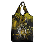 Step Into Horror Domain Tiger Football Grocery Bag Halloween Horror Movie Characters - Aussie Hoodie