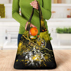 Step Into Horror Domain Tiger Football Grocery Bag Halloween Horror Movie Characters - Aussie Hoodie