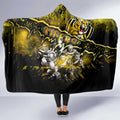 Step Into Horror Domain Tiger Football Hooded Blanket Halloween Horror Movie Characters - Aussie Hoodie