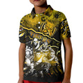 Step Into Horror Domain Tiger Football Kid Polo Shirt Halloween Horror Movie Characters - Aussie Hoodie