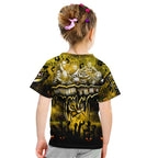 Step Into Horror Domain Tiger Football Kid T Shirt Halloween Horror Movie Characters - Aussie Hoodie