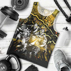 Step Into Horror Domain Tiger Football Men Tank Top Halloween Horror Movie Characters - Aussie Hoodie