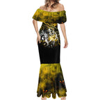 Step Into Horror Domain Tiger Football Mermaid Dress Halloween Horror Movie Characters - Aussie Hoodie