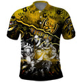Step Into Horror Domain Tiger Football Polo Shirt Halloween Horror Movie Characters - Aussie Hoodie