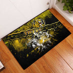 Step Into Horror Domain Tiger Football Rubber Doormat Halloween Horror Movie Characters - Aussie Hoodie