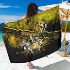 Step Into Horror Domain Tiger Football Sarong Halloween Horror Movie Characters - Aussie Hoodie