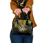 Step Into Horror Domain Tiger Football Shoulder Handbag Halloween Horror Movie Characters - Aussie Hoodie
