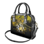 Step Into Horror Domain Tiger Football Shoulder Handbag Halloween Horror Movie Characters - Aussie Hoodie