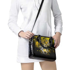 Step Into Horror Domain Tiger Football Shoulder Handbag Halloween Horror Movie Characters - Aussie Hoodie