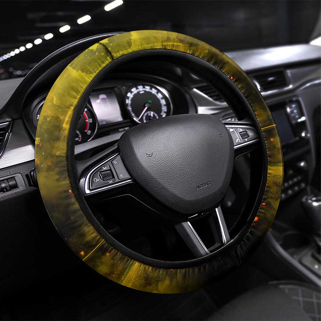 Step Into Horror Domain Tiger Football Steering Wheel Cover Halloween Horror Movie Characters - Aussie Hoodie