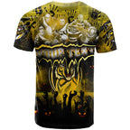 Step Into Horror Domain Tiger Football T Shirt Halloween Horror Movie Characters - Aussie Hoodie