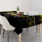 Step Into Horror Domain Tiger Football Tablecloth Halloween Horror Movie Characters - Aussie Hoodie