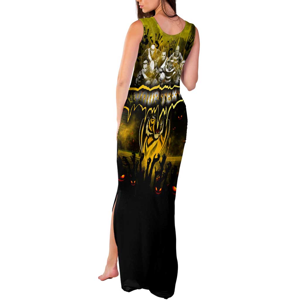 Step Into Horror Domain Tiger Football Tank Maxi Dress Halloween Horror Movie Characters - Aussie Hoodie