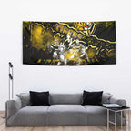 Step Into Horror Domain Tiger Football Tapestry Halloween Horror Movie Characters - Aussie Hoodie