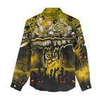 Step Into Horror Domain Tiger Football Women Casual Shirt Halloween Horror Movie Characters - Aussie Hoodie