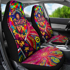 Autism Awareness Australia Brisbane Lions Car Seat Cover Aboriginal Indigenous Art