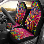 Autism Awareness Australia Brisbane Lions Car Seat Cover Aboriginal Indigenous Art