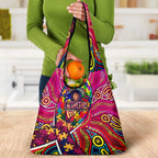 Autism Awareness Australia Brisbane Lions Grocery Bag Aboriginal Indigenous Art
