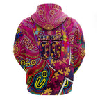 Autism Awareness Australia Brisbane Lions Hoodie Aboriginal Indigenous Art
