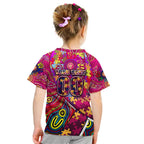 Autism Awareness Australia Brisbane Lions Kid T Shirt Aboriginal Indigenous Art