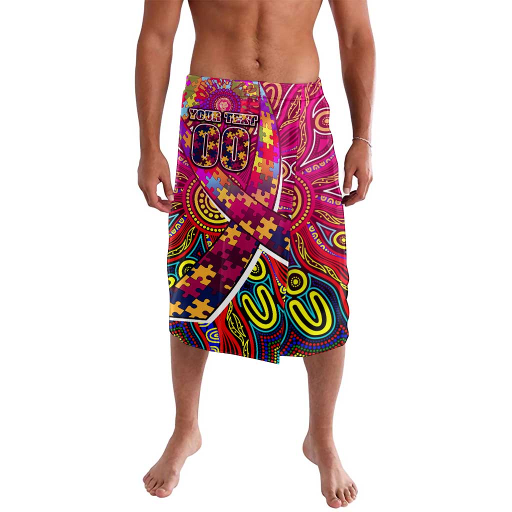Autism Awareness Australia Brisbane Lions Lavalava Aboriginal Indigenous Art