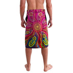 Autism Awareness Australia Brisbane Lions Lavalava Aboriginal Indigenous Art
