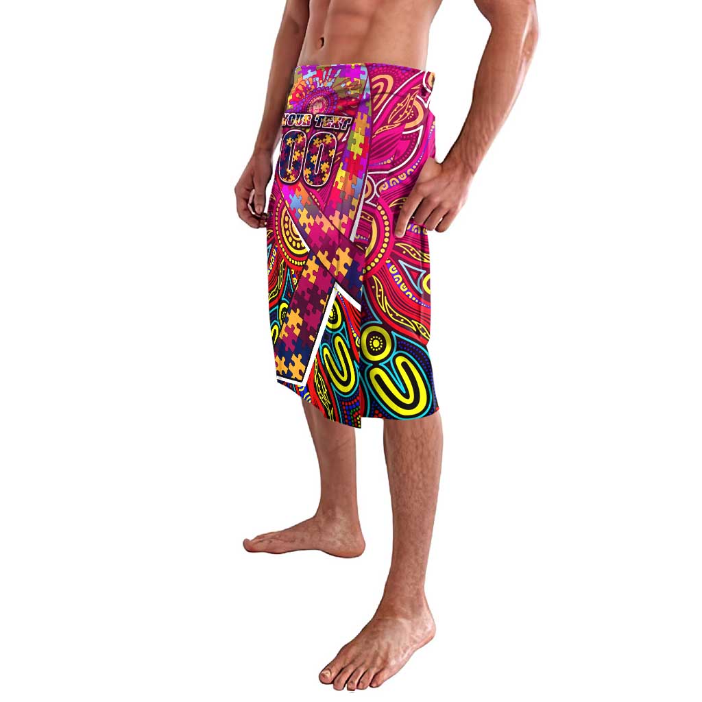 Autism Awareness Australia Brisbane Lions Lavalava Aboriginal Indigenous Art