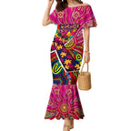 Autism Awareness Australia Brisbane Lions Mermaid Dress Aboriginal Indigenous Art