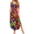 Autism Awareness Australia Brisbane Lions Summer Maxi Dress Aboriginal Indigenous Art