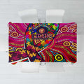 Autism Awareness Australia Brisbane Lions Tablecloth Aboriginal Indigenous Art