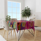 Autism Awareness Australia Brisbane Lions Tablecloth Aboriginal Indigenous Art
